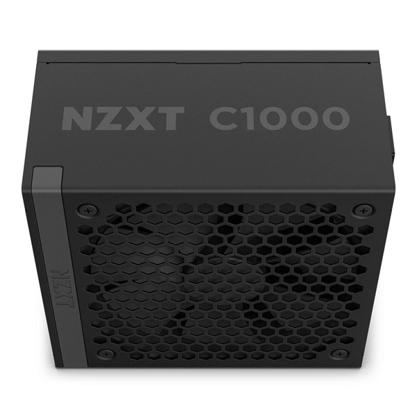 NZXT ATX 3.1 1000W 80+ Gold ventillátorral moduláris fekete tápegység