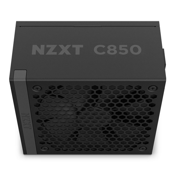 NZXT ATX 3.1 850W 80+ Gold ventillátorral moduláris fekete tápegység