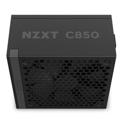 NZXT ATX 3.1 850W 80+ Gold ventillátorral moduláris fekete tápegység