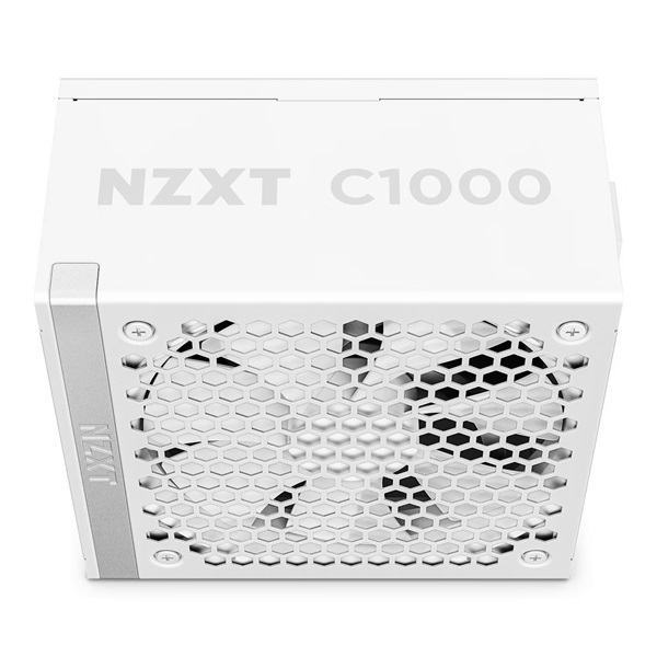 NZXT ATX 3.X 1000W 80+ Gold ventillátorral moduláris fehér tápegység