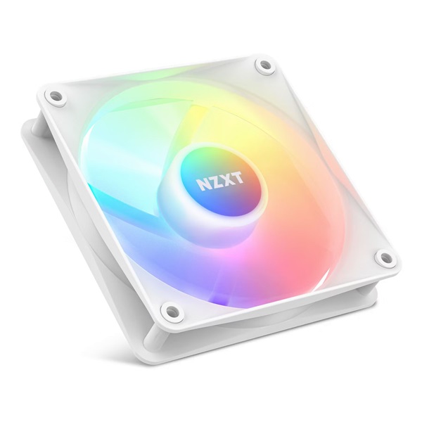 NZXT F120RGB Core 120mm Hub-mounted LED Single fehér hűtőventilátor