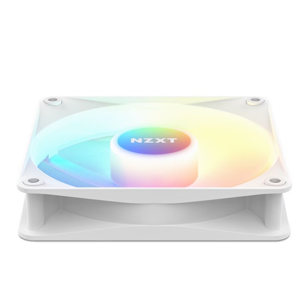 NZXT F120RGB Core 120mm Hub-mounted LED Single fehér hűtőventilátor