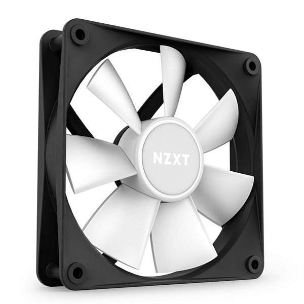 NZXT F120RGB Core 120mm Hub-mounted LED Single fekete hűtőventilátor