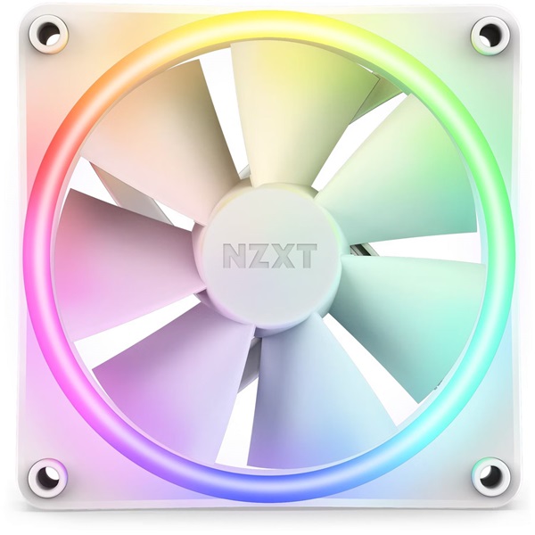 NZXT F120 RGB DUO fehér hűtőventilátor