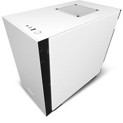 NZXT H210 Fekete-Fehér (Táp nélküli) ablakos mini-ITX ház