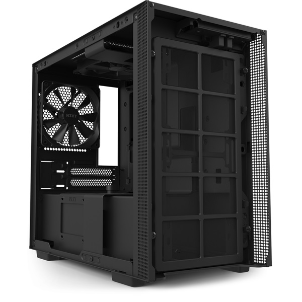 NZXT H210 Fekete (Táp nélküli) ablakos mini-ITX ház