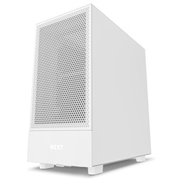 NZXT H5 Flow Fehér (Táp nélküli) ablakos ATX ház