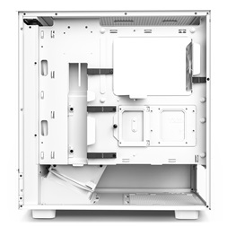 NZXT H5 Flow Fehér (Táp nélküli) ablakos ATX ház