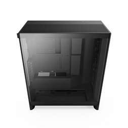 NZXT H7 Flow 2024 Fekete (Táp nélküli) ablakos ATX ház