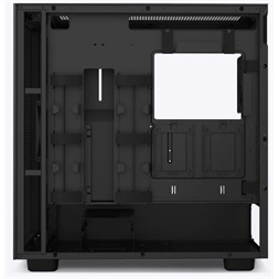 NZXT H7 Flow Fekete (Táp nélküli) ablakos ATX ház