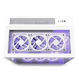 NZXT H9 Elite Fehér (Táp nélküli) ablakos ATX ház