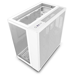 NZXT H9 Elite Fehér (Táp nélküli) ablakos ATX ház