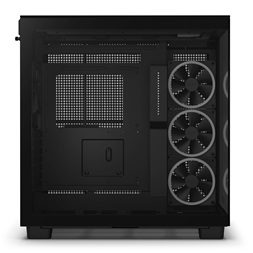 NZXT H9 Elite Fekete (Táp nélküli) ablakos ATX ház