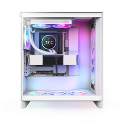 NZXT Kraken Elite 240 RGB V2 240mm fehér vízhűtéses processzor hűtő