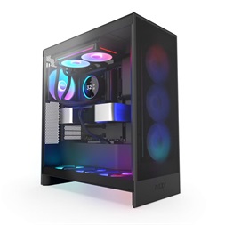 NZXT Kraken Elite 240 RGB V2 240mm fekete vízhűtéses processzor hűtő