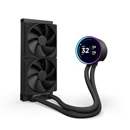 NZXT Kraken Elite 240 V2 240mm fekete vízhűtéses processzor hűtő