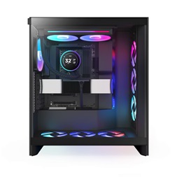 NZXT Kraken Elite 280 RGB V2 280mm fekete vízhűtéses processzor hűtő