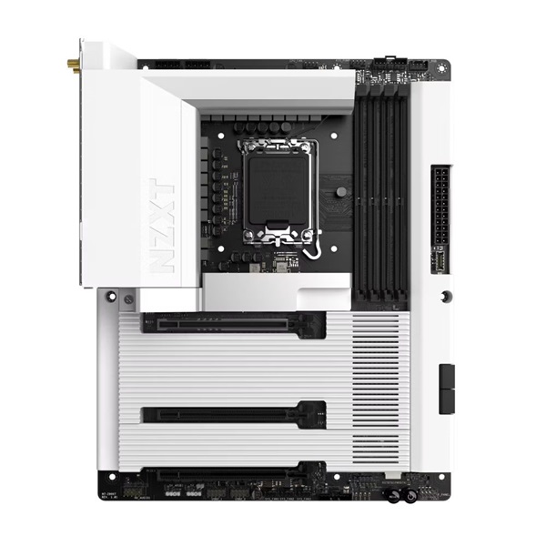 NZXT N7 Z890 Wi-Fi Intel Z890 LGA1851 ATX fehér alaplap