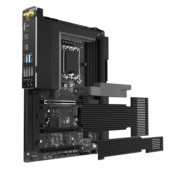 NZXT N7 Z890 Wi-Fi Intel Z890 LGA1851 ATX fekete alaplap