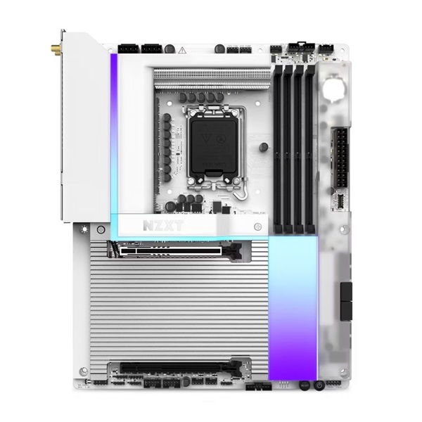 NZXT N9 Z890 Wi-Fi Intel Z890 LGA1851 ATX fehér alaplap