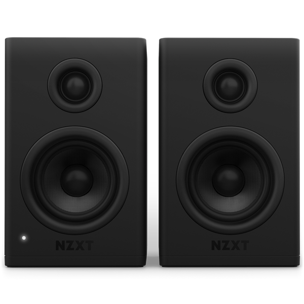 NZXT Relay Gaming Speakers 3" V2  fekete hangszóró pár