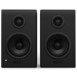 NZXT Relay Gaming Speakers 3" V2  fekete hangszóró pár