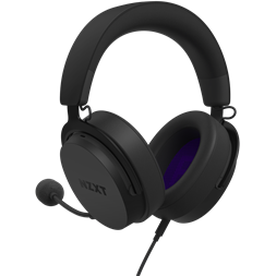 NZXT Relay fekete vezetékes gamer headset