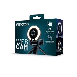 Nacon 2809143 FHD fekete streamer webkamera