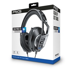 Nacon 2808366 Plantronics RIG 300PRO HS PS5 fekete gamer headset