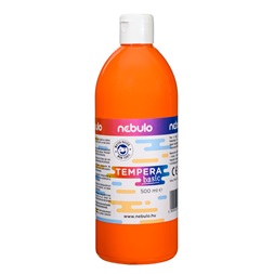 Nebulo 500 ml-es narancssárga tempera festék