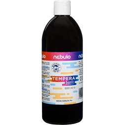 Nebulo 500ml-es fekete tempera festék