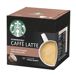 Nescafé Starbucks Dolce Gusto Caffé Latte 12 db-os kávékapszula