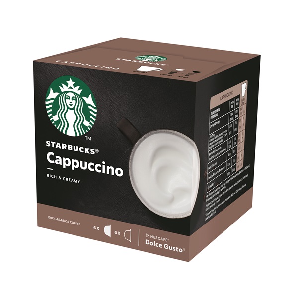 Nescafé Starbucks Dolce Gusto Cappucino 12 db kávékapszula