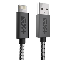 NextOne LGHT-USBA-MET-SG 1m USB A-Lightning metál kábel