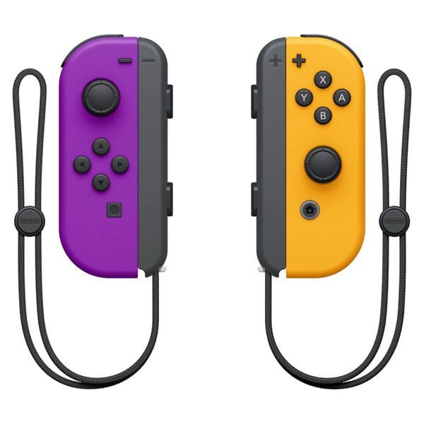 Nintendo Switch Joy-Con Neon Purple/Neon Orange kontroller pár