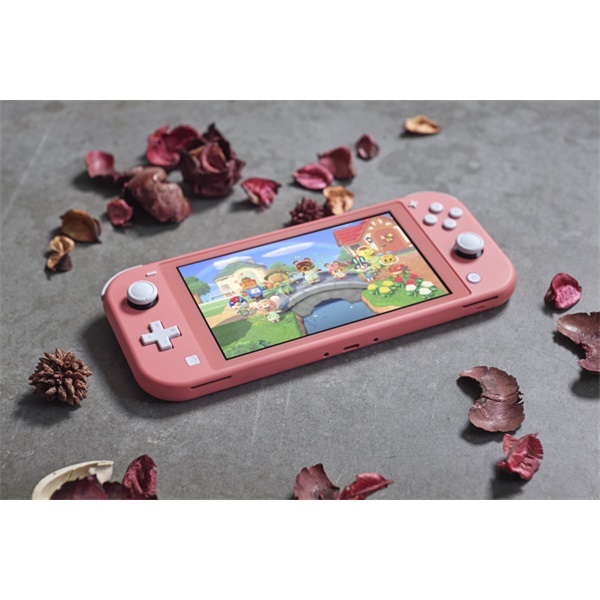 Nintendo Switch Lite coral + Animal Crossing New Horizons játékkonzol csomag