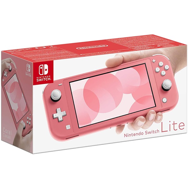 Nintendo Switch Lite coral játékkonzol