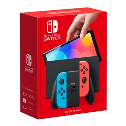 Nintendo Switch OLED Modell Neon Red & Blue Joy-Con játékkonzol