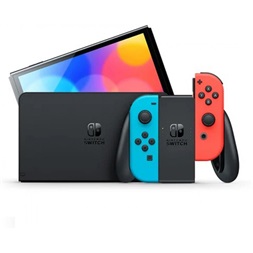 Nintendo Switch OLED Modell Neon Red & Blue Joy-Con játékkonzol