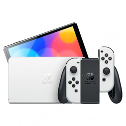 Nintendo Switch OLED játékkonzol + White Super Mario Bros. Wonder +  12hónapos Nintendo Switch Online előfizetés