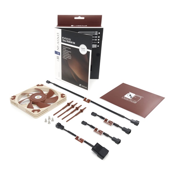 Noctua NF-A12x15 FLX 15mm 12cm ventilátor