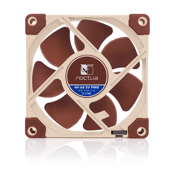 Noctua NF-A8 PWM chromax.black.swap 8cm ventilátor