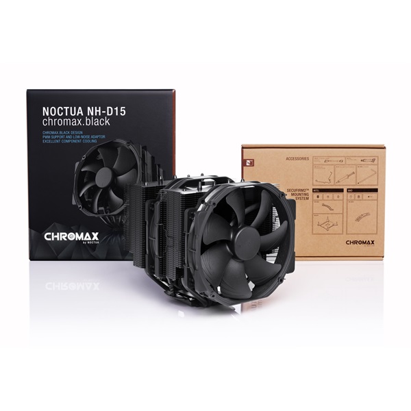 Noctua NH-D15 14cm chromax.black processzor hűtő