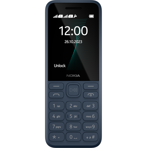 Nokia 130 (2023) 2,4" DualSIM sötétkék mobiltelefon