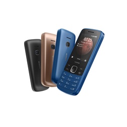 Nokia 225 4G 2,4" Dual SIM fekete mobiltelefon