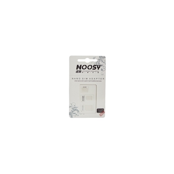 Noosy nano és micro 3 az 1-ben SIM kártya adapter + SIM kiszedő tű