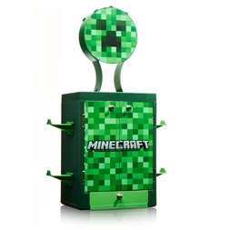 Numskull Minecraft játéktartó szekrényes állvány