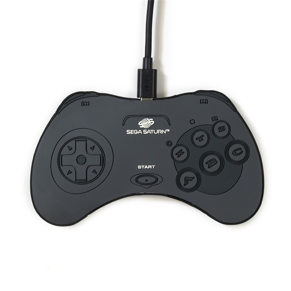 Numskull SEGA Saturn kontroller 10W vezeték nélküli töltőpad