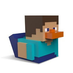 Numskull Tubbz - Minecraft "Steve" (First Ed.) gumikacsa