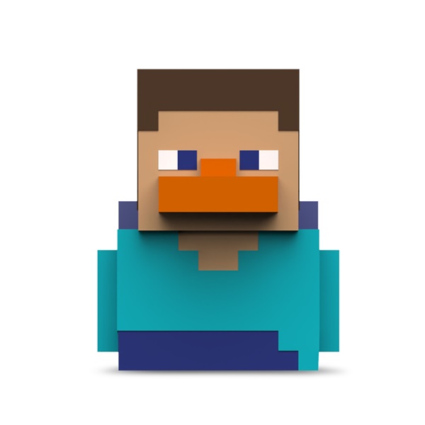 Numskull Tubbz - Minecraft "Steve" (First Ed.) gumikacsa